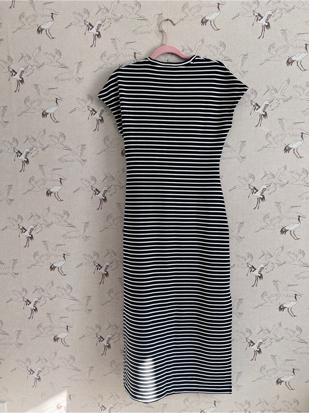 SPANX air essentials striped waist tie midi dress - Picture 6 of 7